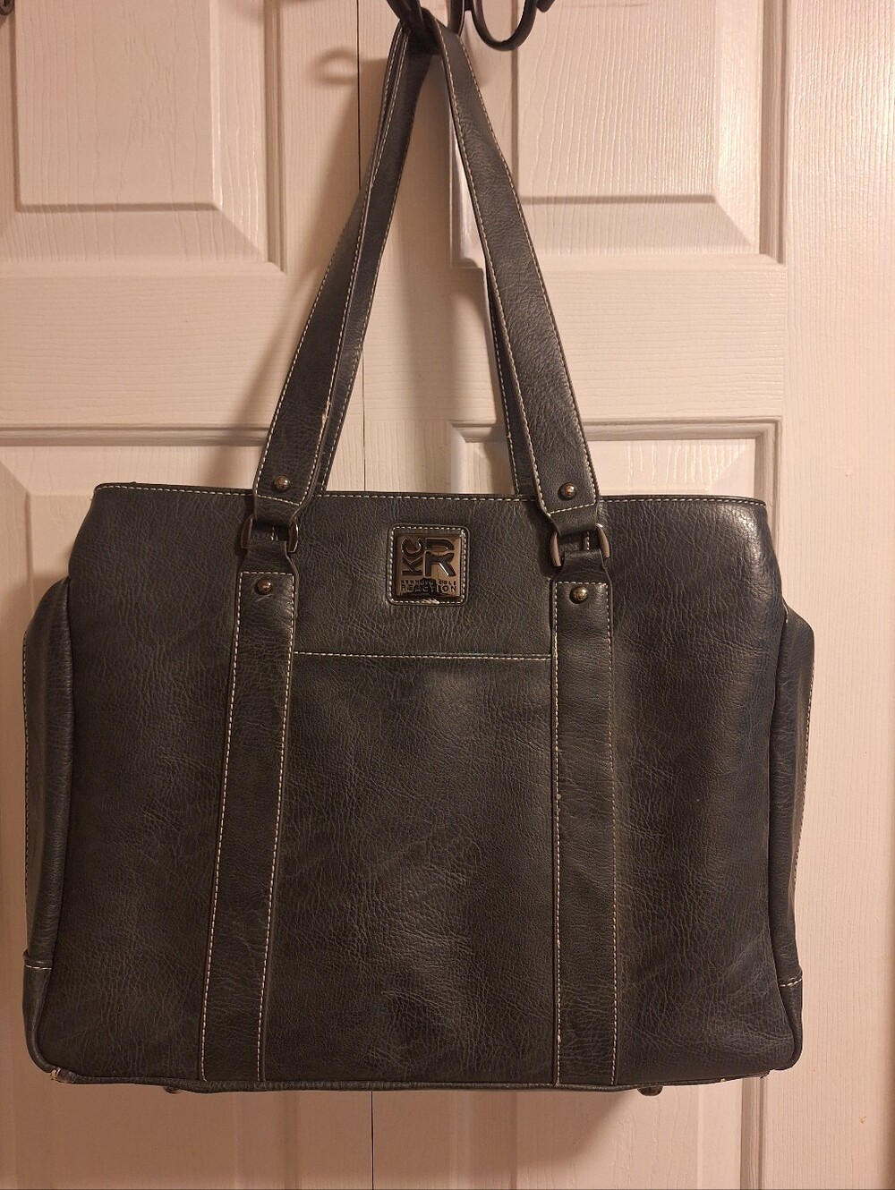 Kenneth Cole Triple Compartment Briefcase Tote